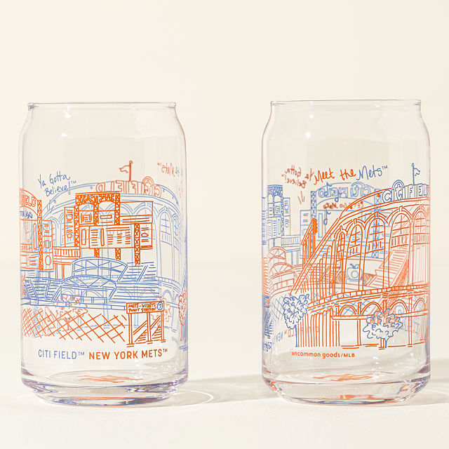 MLB Stadiumscape Can-Shaped Glasses - Set of 2