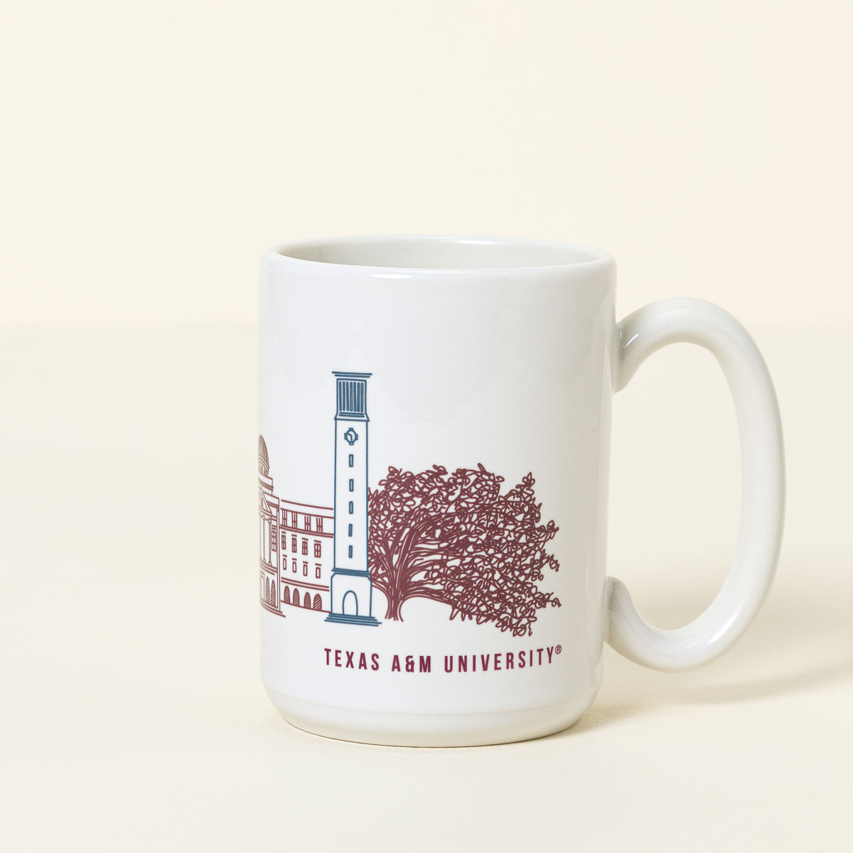 College Cityscape Mug - Texas A&M University
