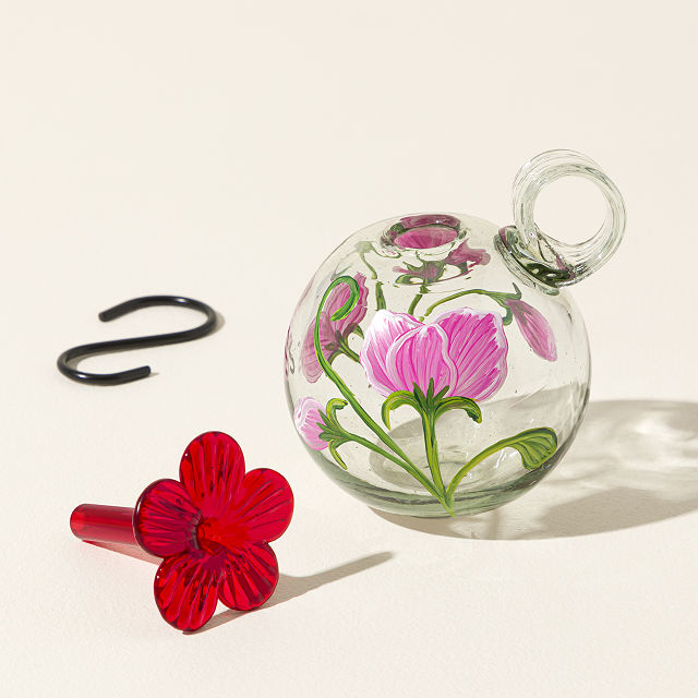 Birth Month Flower Hummingbird Feeder