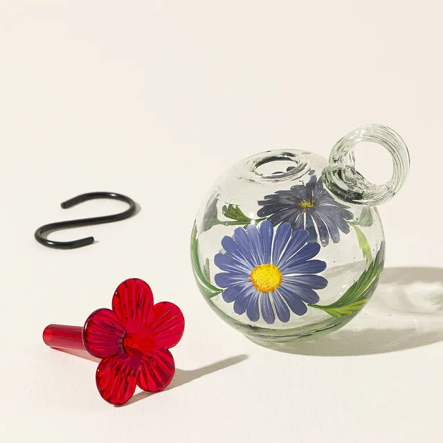 Birth Month Flower Hummingbird Feeder, September - Aster