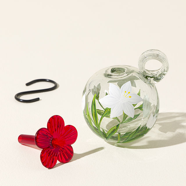 Birth Month Flower Hummingbird Feeder