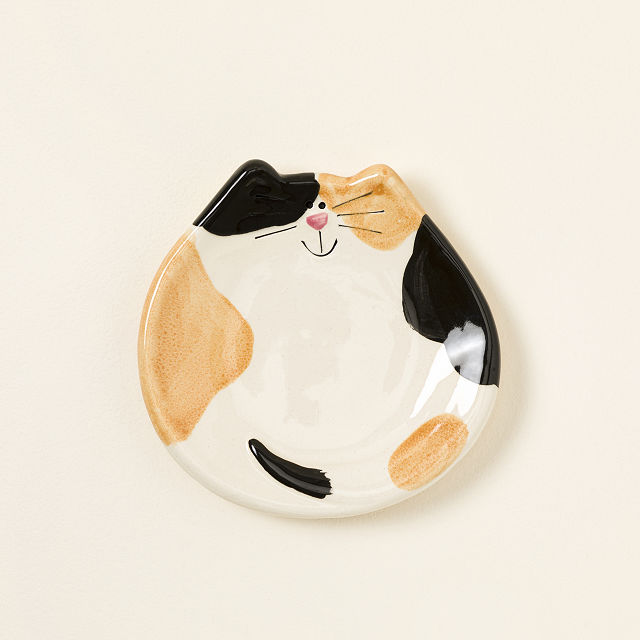 Happy Cat Spoon Rest