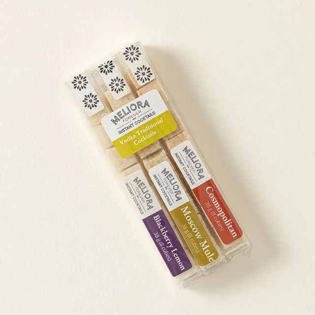 Image of vodka cocktail cubes