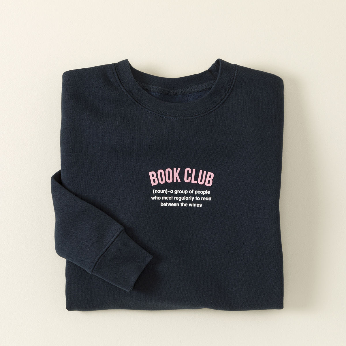 Uncommon Goods Definition of Book Club Sweatshirt, Small Apparel