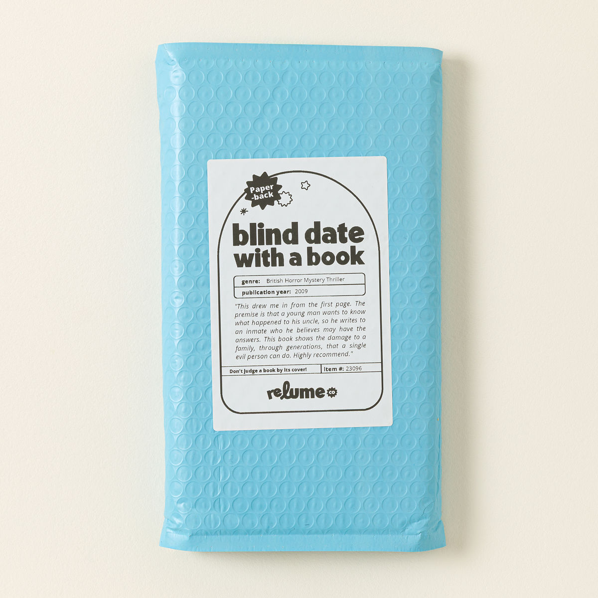 A Blind Date with A Book - Mystery/Thriller Genre