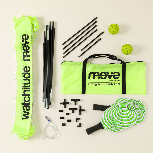 Kids Indoor/Outdoor Light-Up Pickleball Set