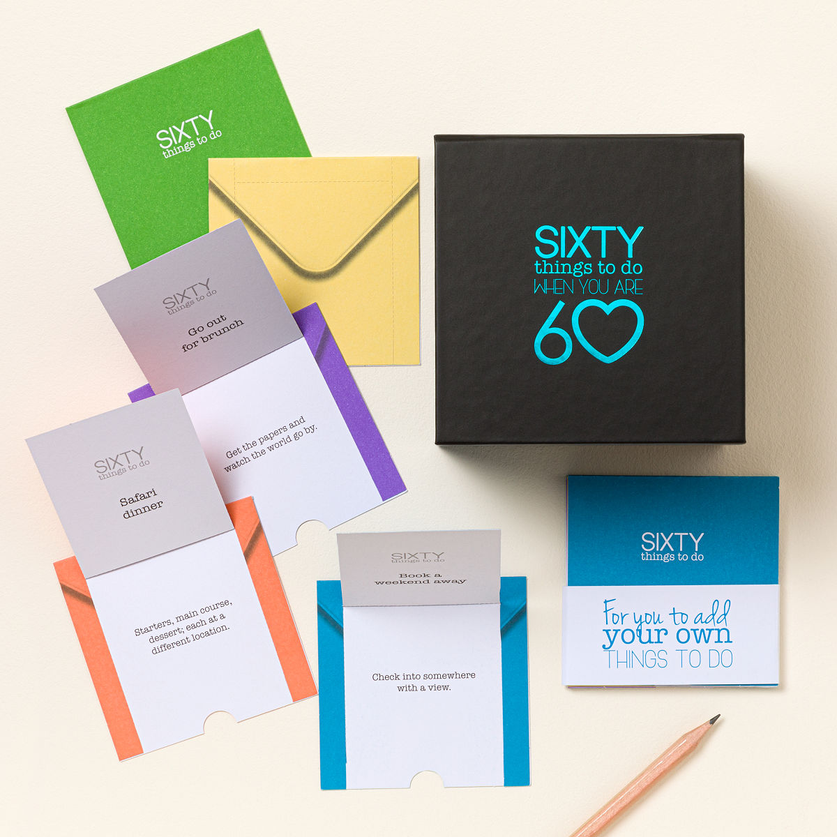 Uncommon Goods | 60 Things To Do When You Are 60 | 60 Birthday