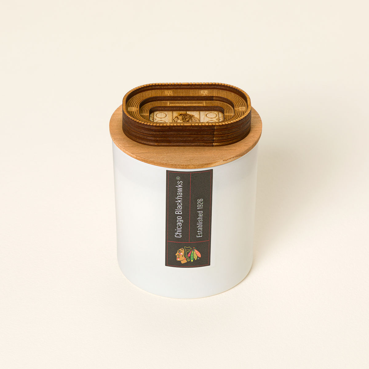 NHL Sculpture Candle - Chicago Blackhawks