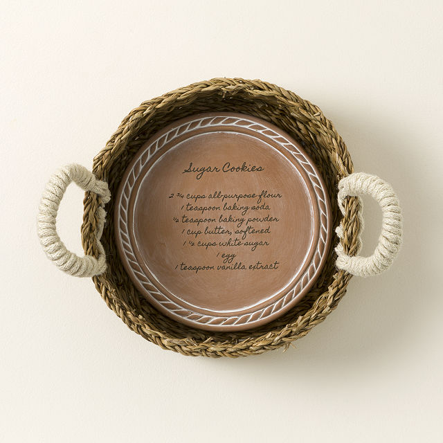 Personalized Recipe Bread Warming Set