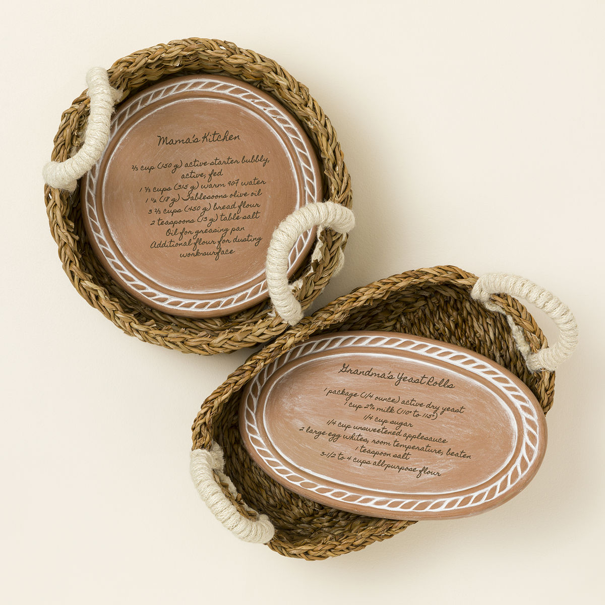 Personalized Recipe Bread Warming Set