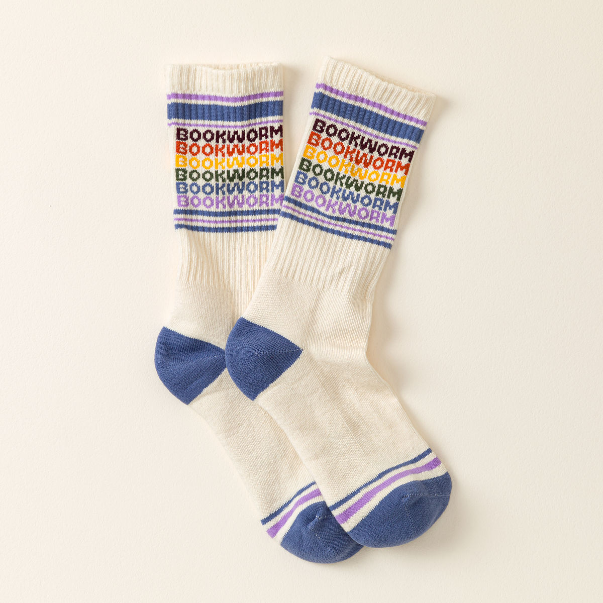 Bookworm Rainbow Socks