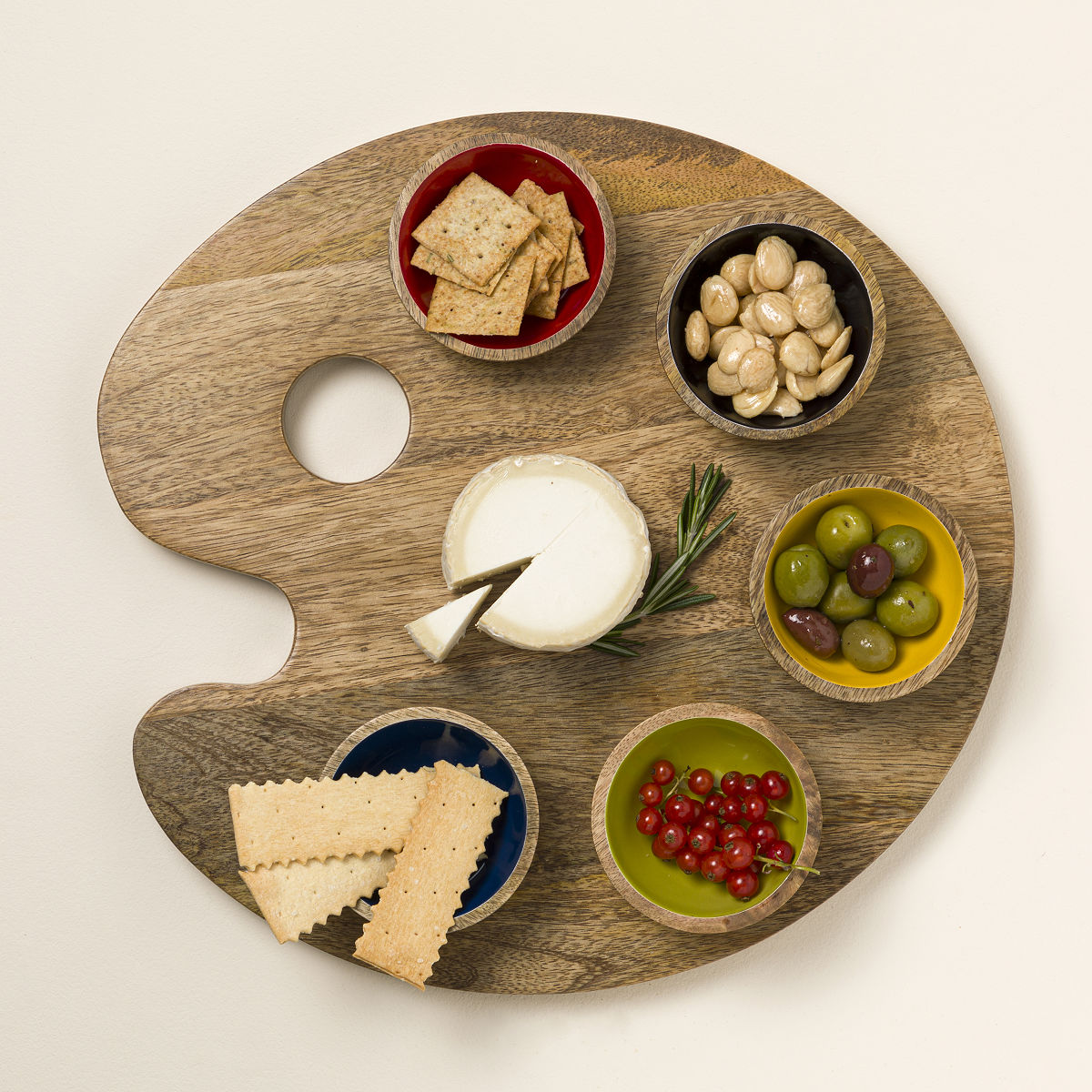 Serving Palette & Bowls | Serving Tray