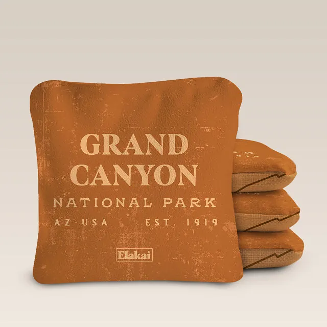 Uncommon Goods | Grand Canyon Cornhole Bags - Orange - National