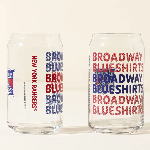 Pabst Blue Ribbon Beer Can Shaped Glasses 2-Pack - Official PBR Licensed Drinking Glasses