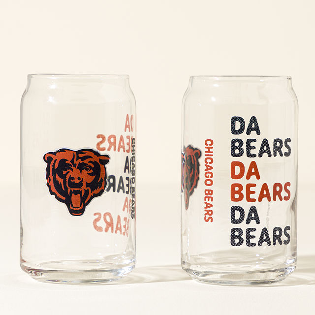 Show Your Spirit! NFL Can-Shaped Glass Set