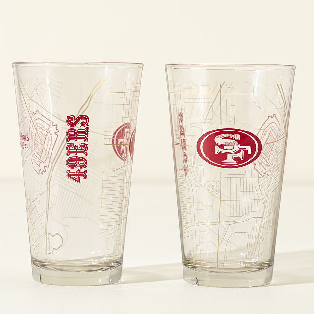 Your NFL City Pint Glass - Set of 2