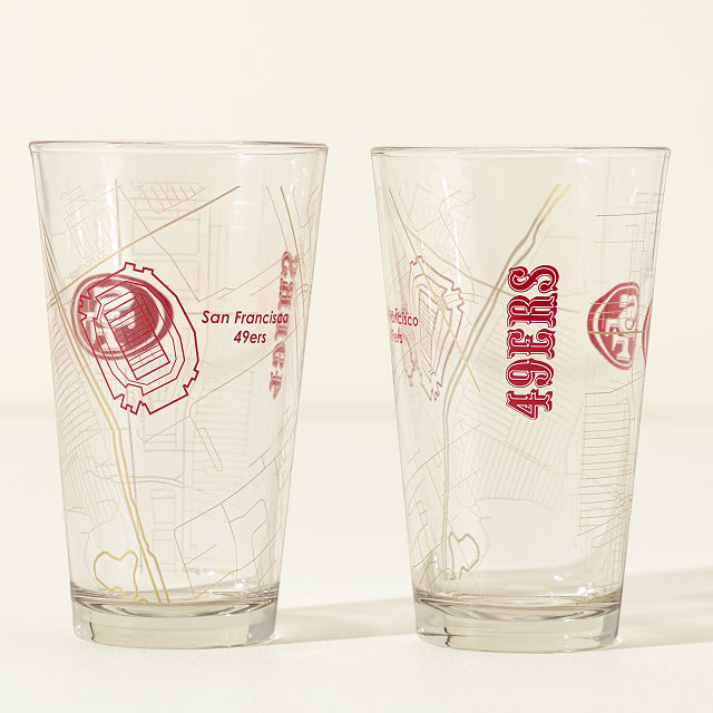 Your NFL City Pint Glass - Set of 2