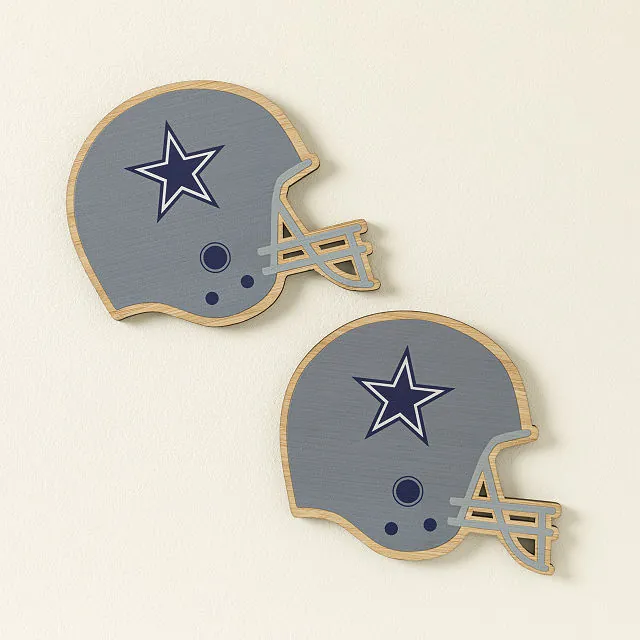 Dallas Cowboys - NFL Game Day Helmet Coaster Set