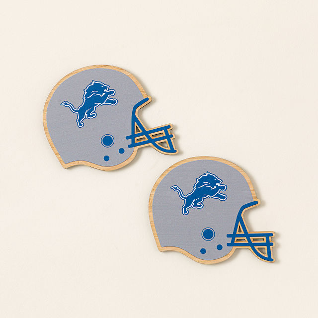 NFL Game Day Helmet Coaster Set