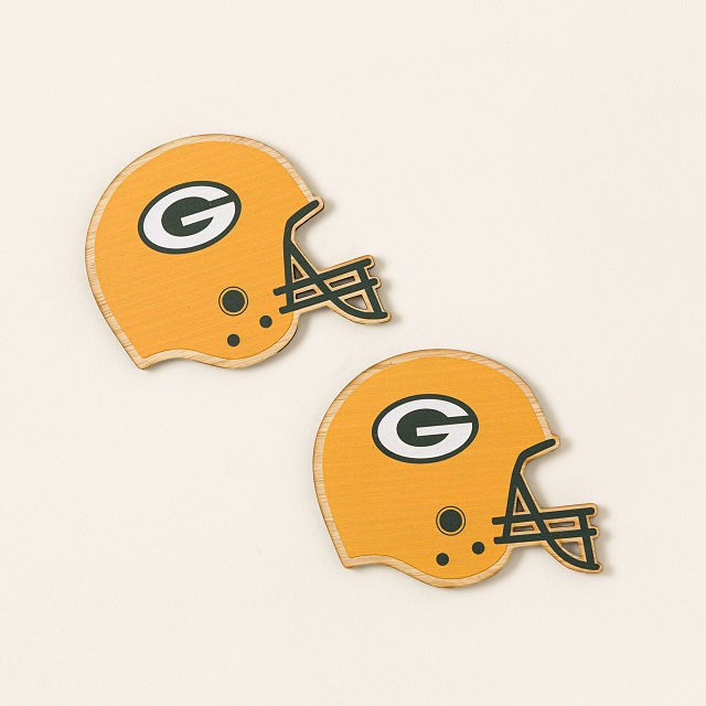 NFL Game Day Helmet Coaster Set