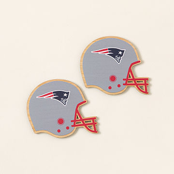 NFL Game Day Helmet Coaster Set