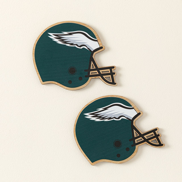 NFL Game Day Helmet Coaster Set