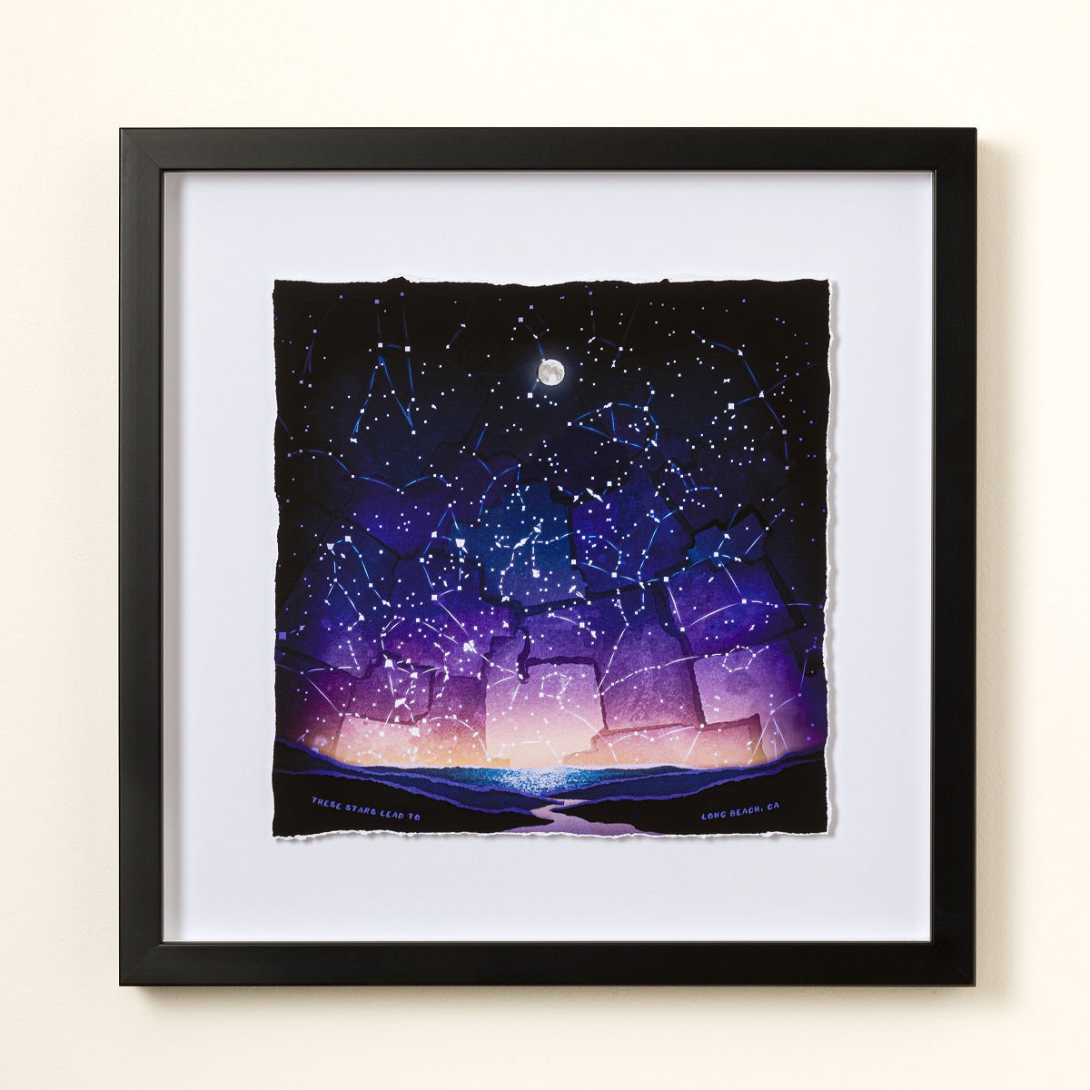 These Stars Lead You Home Personalized Art