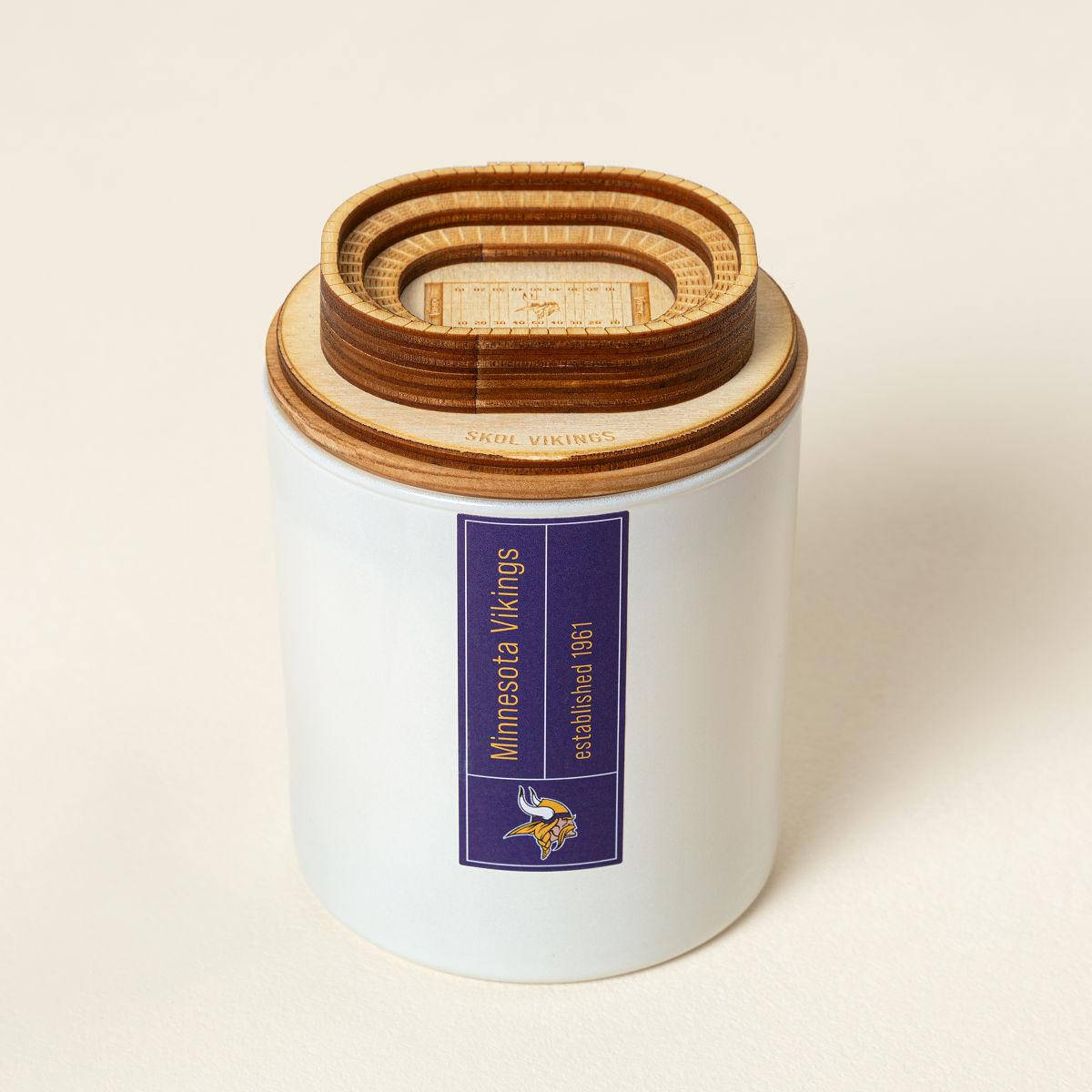 NFL Sculpture Candle - Minnesota Vikings