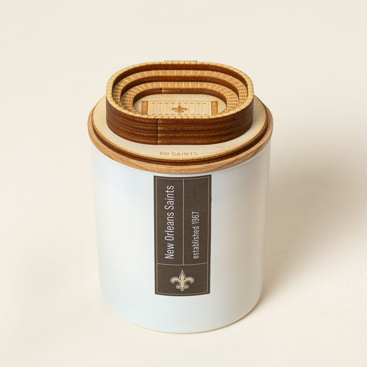 NFL Sculpture Candle - New Orleans Saints