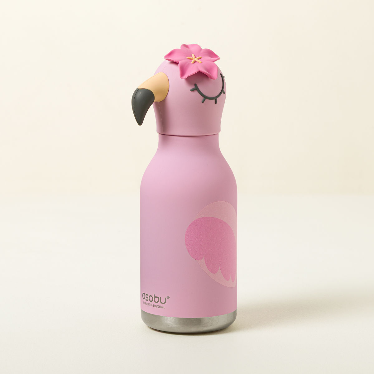 Animal Bestie Water Bottles - Flamingo