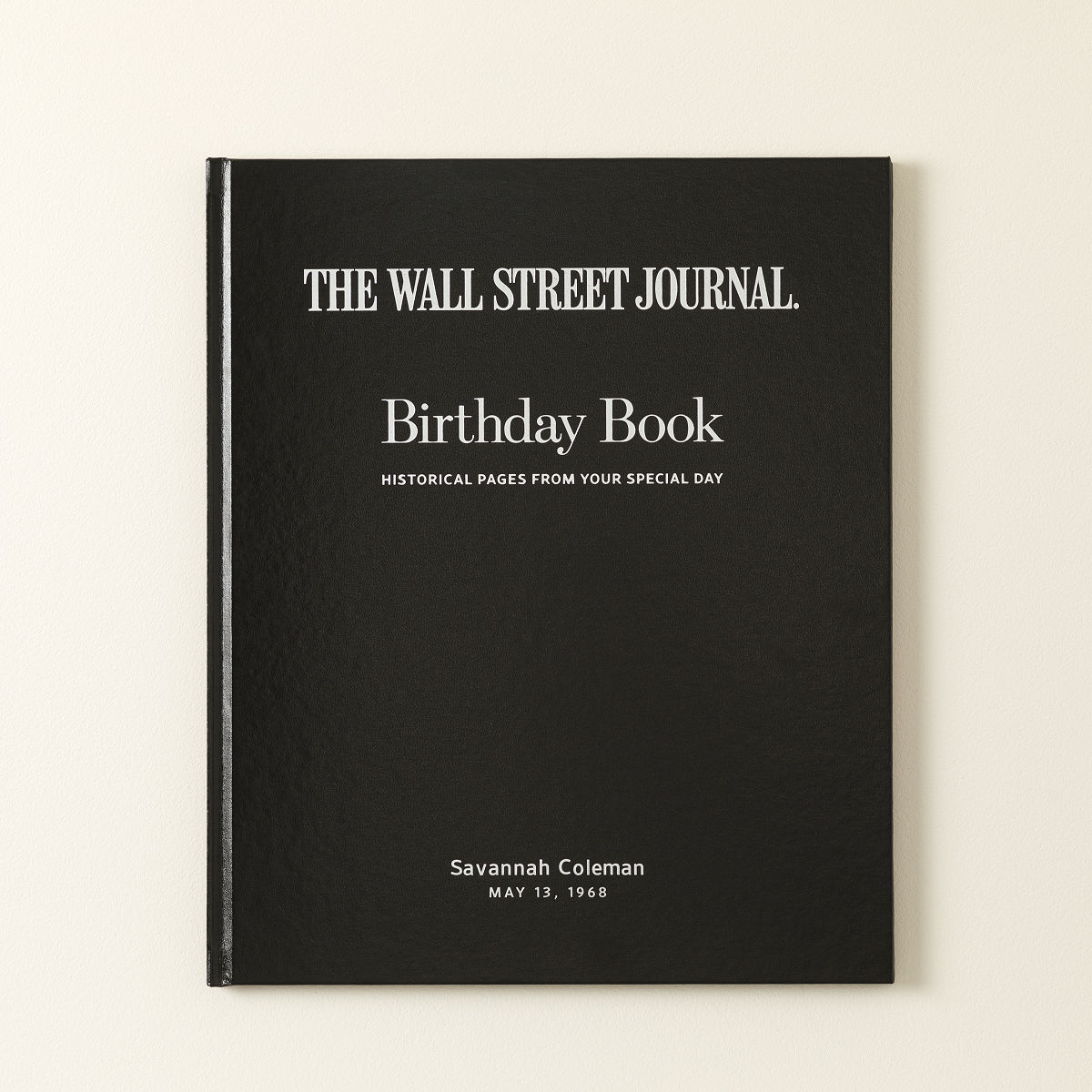 Wall Street Journal Custom Birthday Book - Wall Street Journal Custom Birthday Book