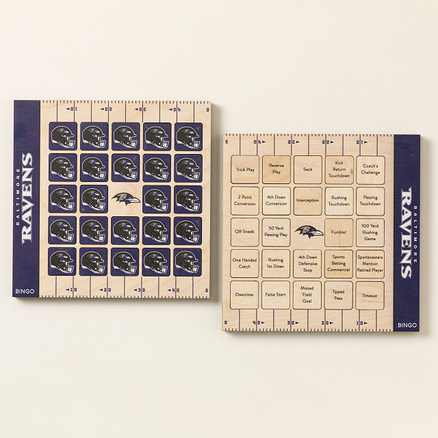 NFL Game Day Bingo - Set of 2
