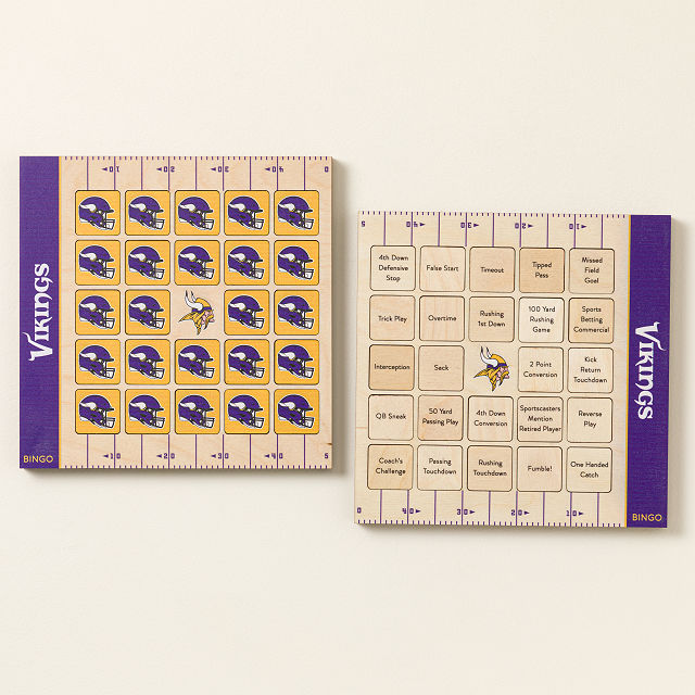 NFL Game Day Bingo - Set of 2