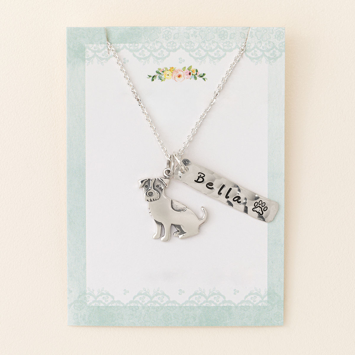 Choose Your Dog Breed Personalized Necklace - Jack Russell