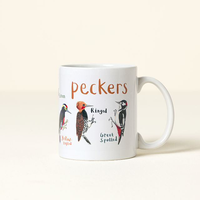 Fowl Language Mug - Cocks & Peckers