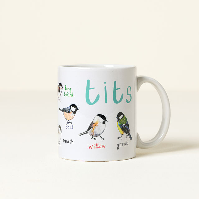 Fowl Language Mug - Tits & Boobies