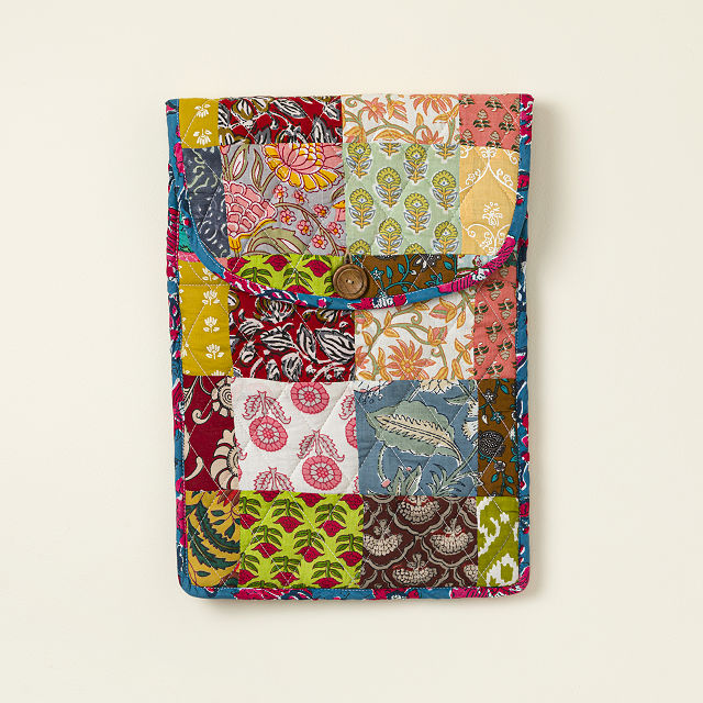 Repurposed Sari Laptop Sleeve