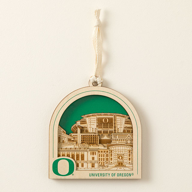 College Town Keepsake Ornament