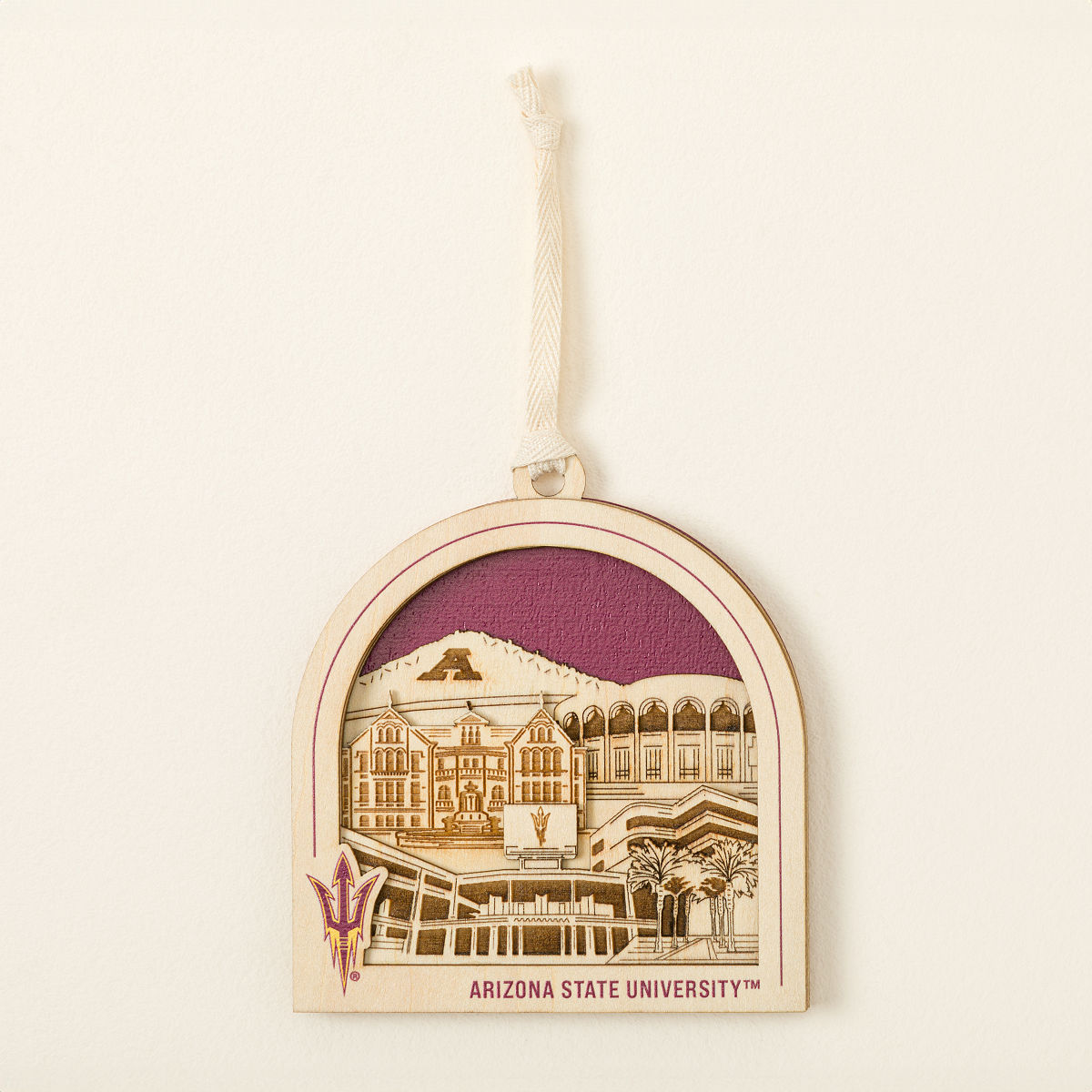 College Town Keepsake Ornament - Arizona State University