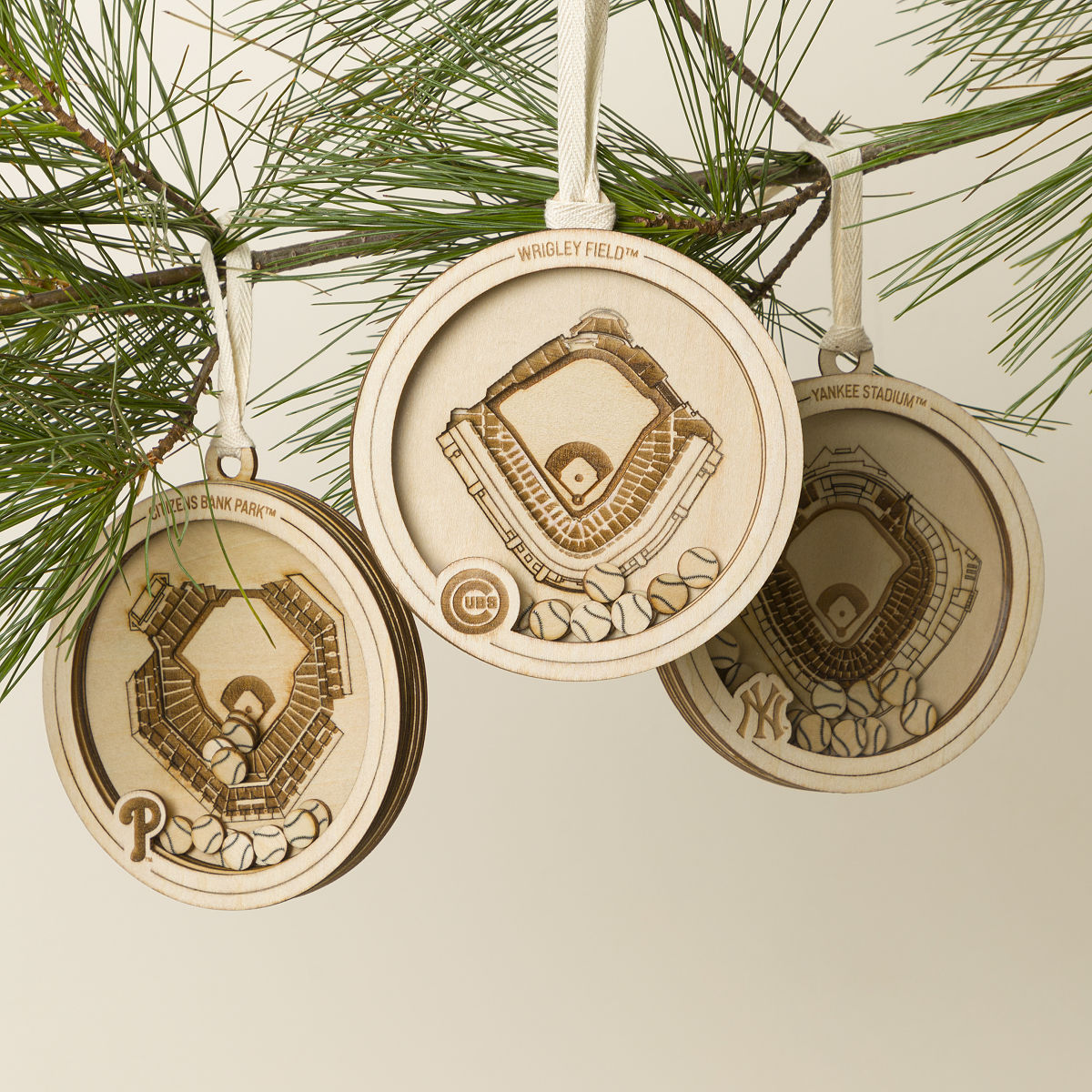 Uncommon Goods | Cincinnati Reds - Grand Slam MLB Shaker Ornament