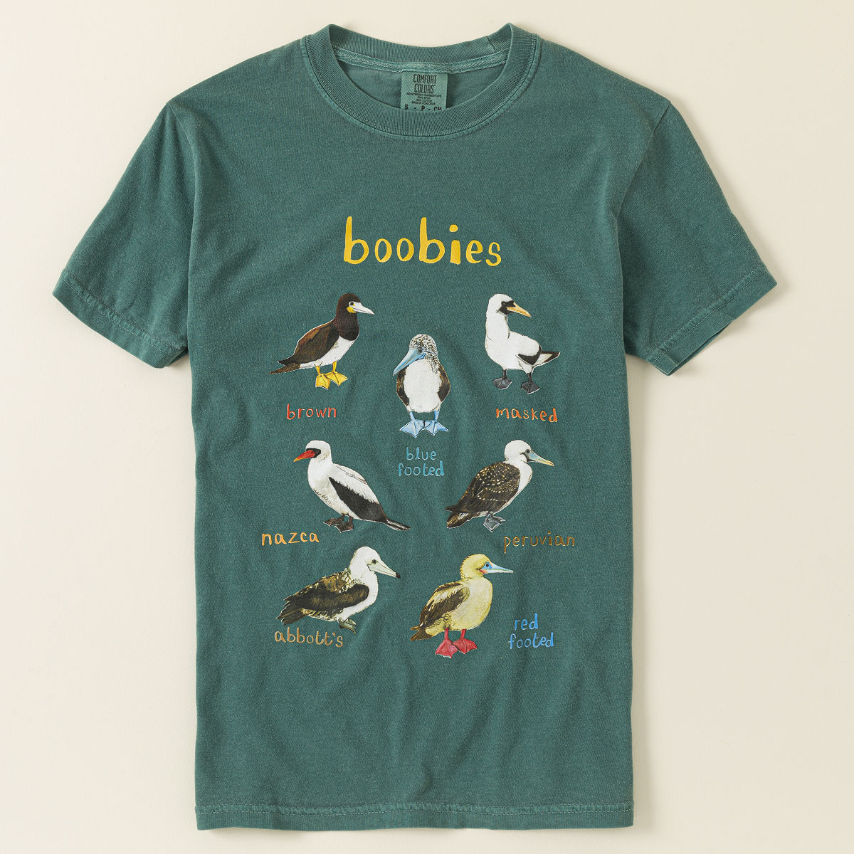 Fowl Language Tee - Tits & Boobies - Boobies - XLarge