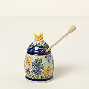 Polish Honey Pot and Dipper