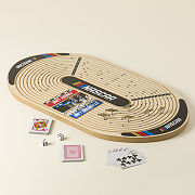 NASCAR Wooden Tabletop Racing Game
