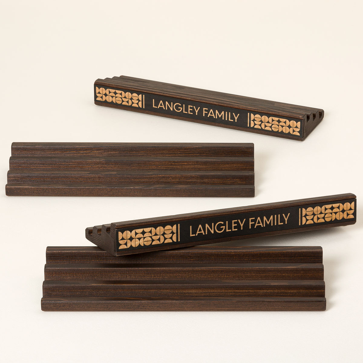 Personalized Domino Holders - Set of 4