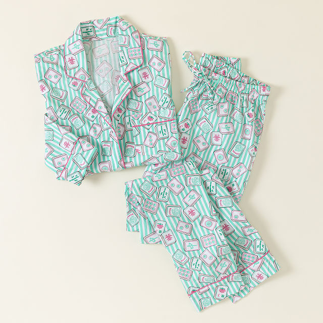 Dreaming of Mahjong Pajama Set