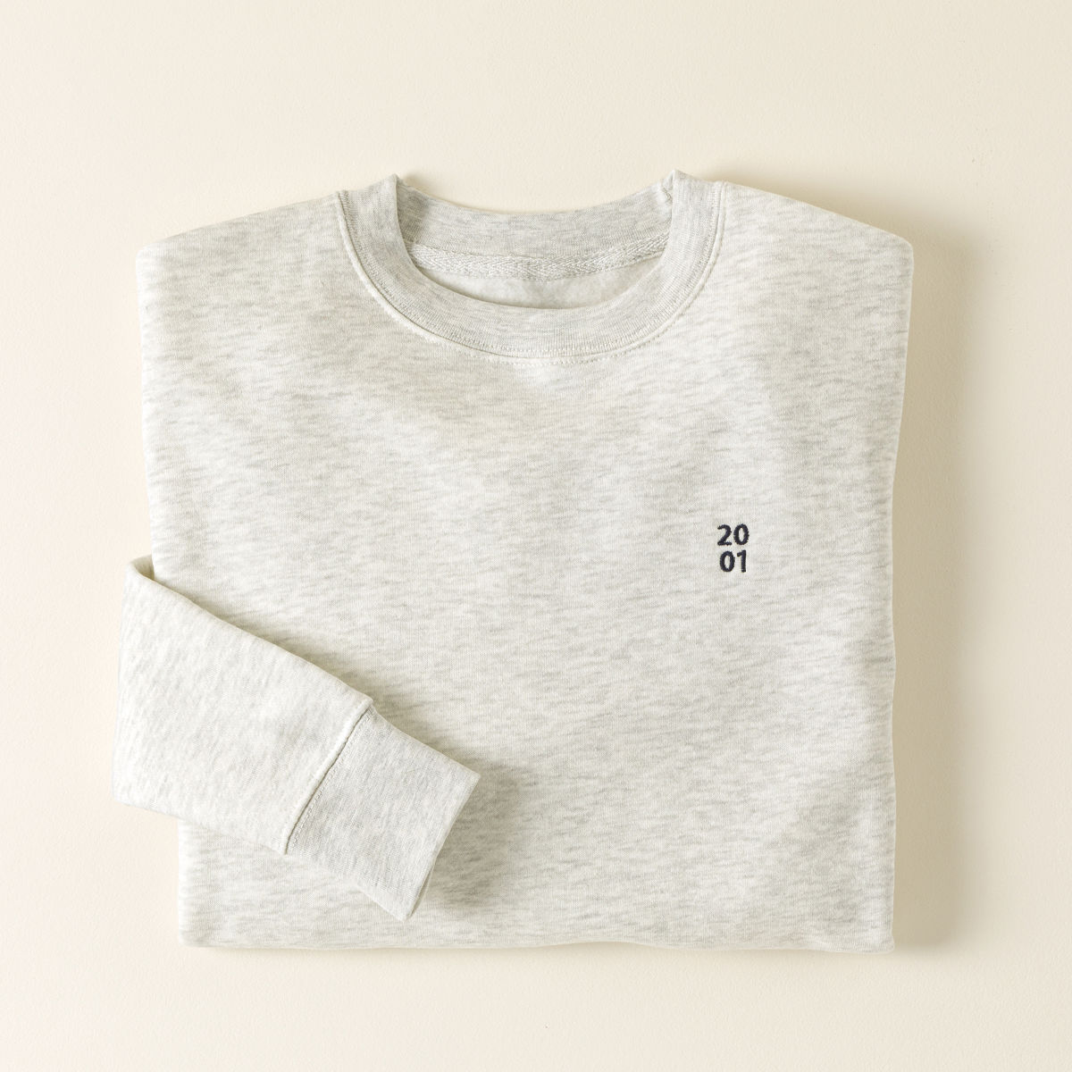 A Year to Remember Custom Embroidered Sweatshirt - Oat XX-Large