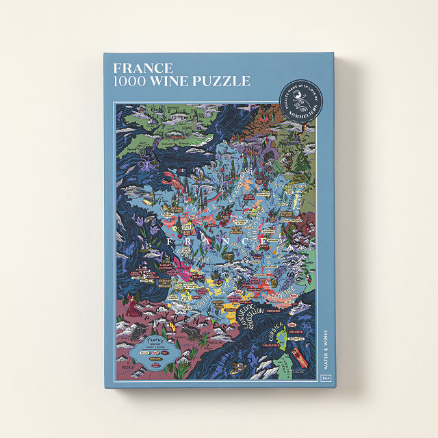 Educational Wine Region Puzzle