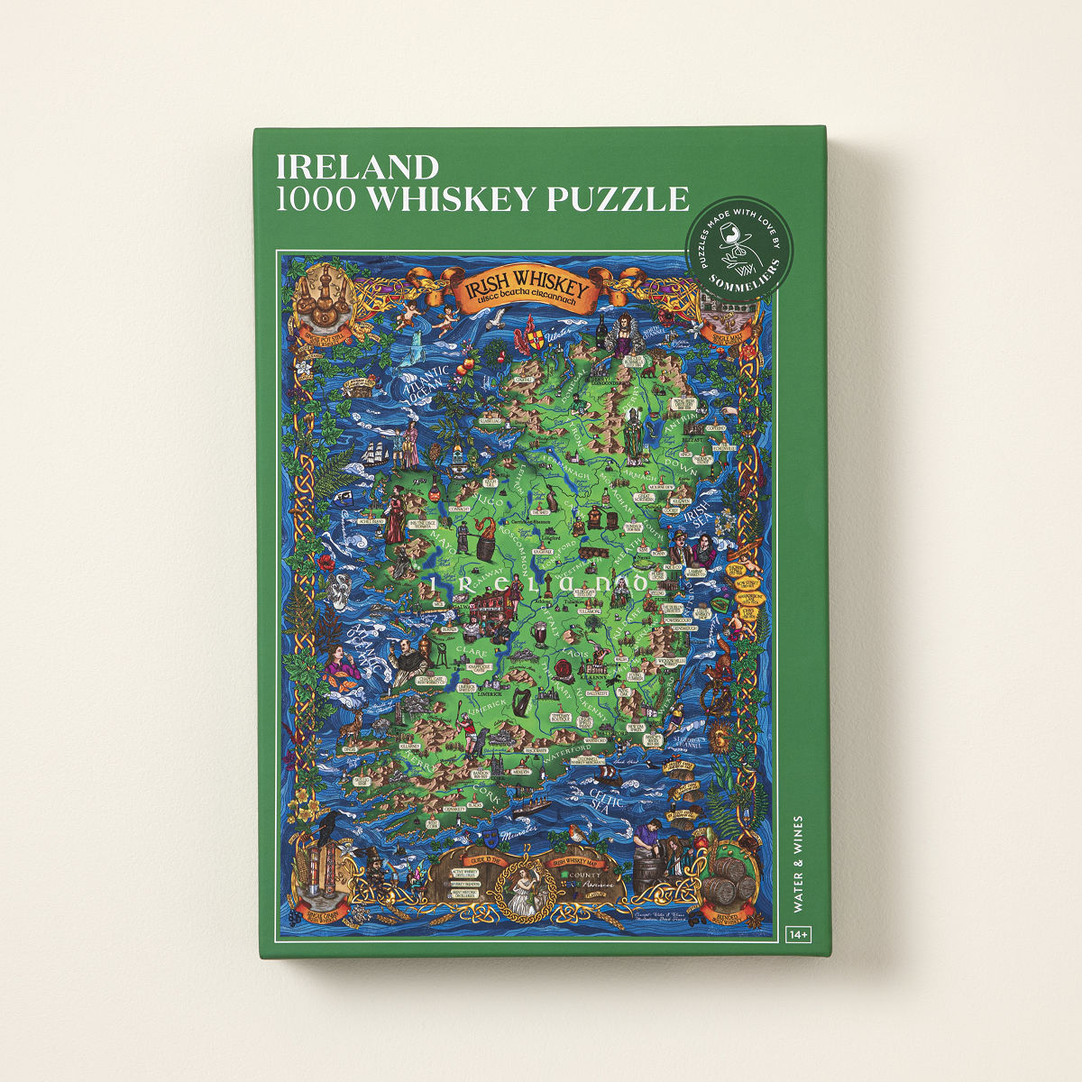 Educational Whiskey Region Puzzle - Ireland