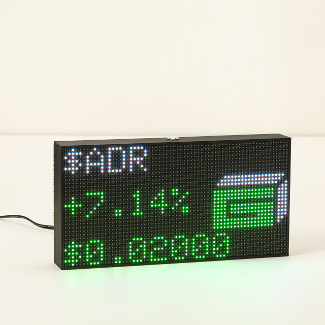 Personalized Home LED Ticker