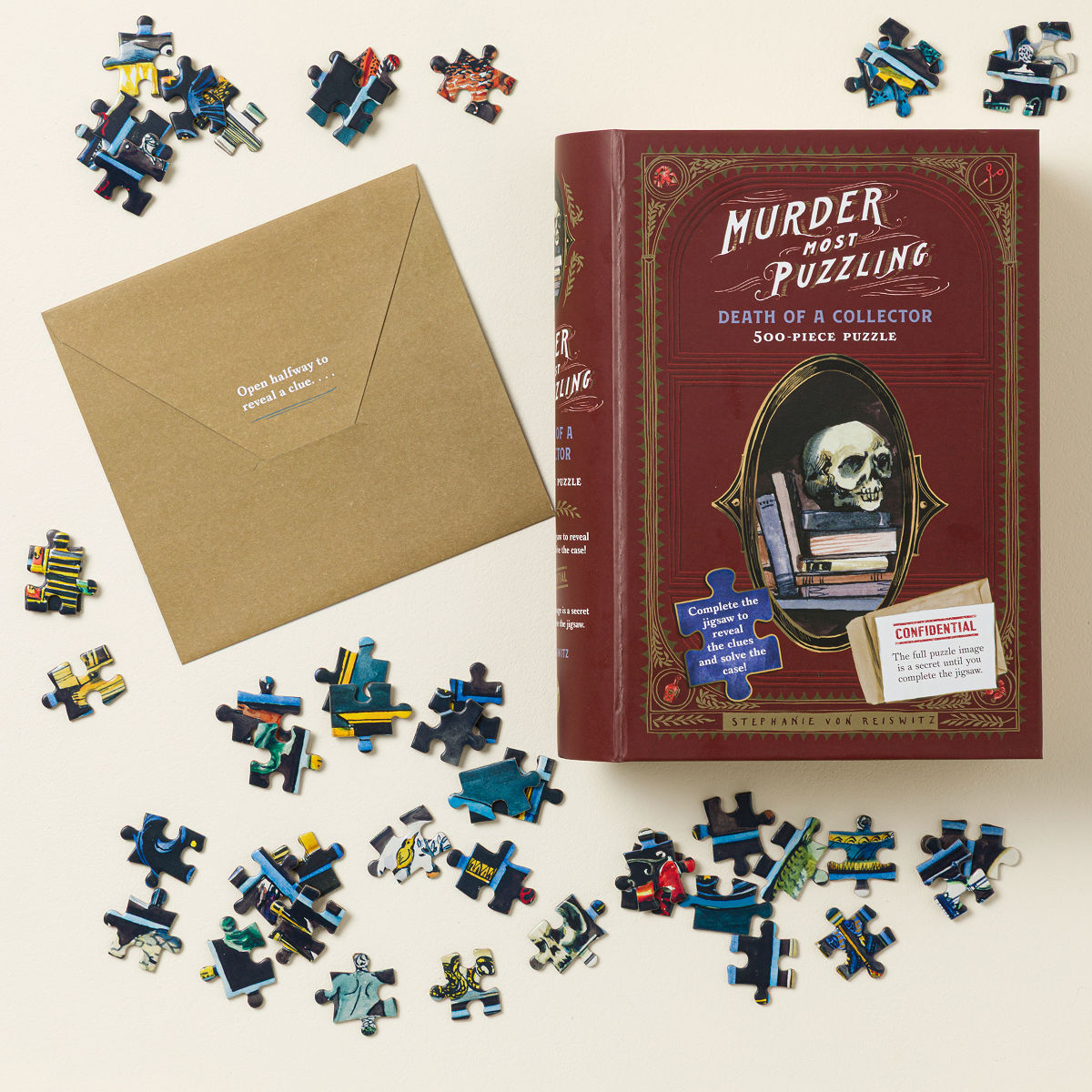 Murder Set Pieces Uncut Edition 500枚限定盤 Murder Most Puzzling Death of a Collector 500-Piece Puzzle
